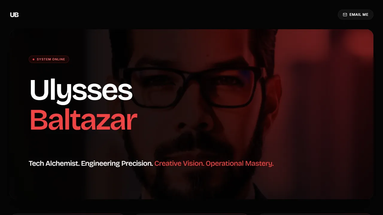 Screenshot of Ulysses Baltazar - Hospitality Technology Strategist & Innovator | Marketing & Branding Expert