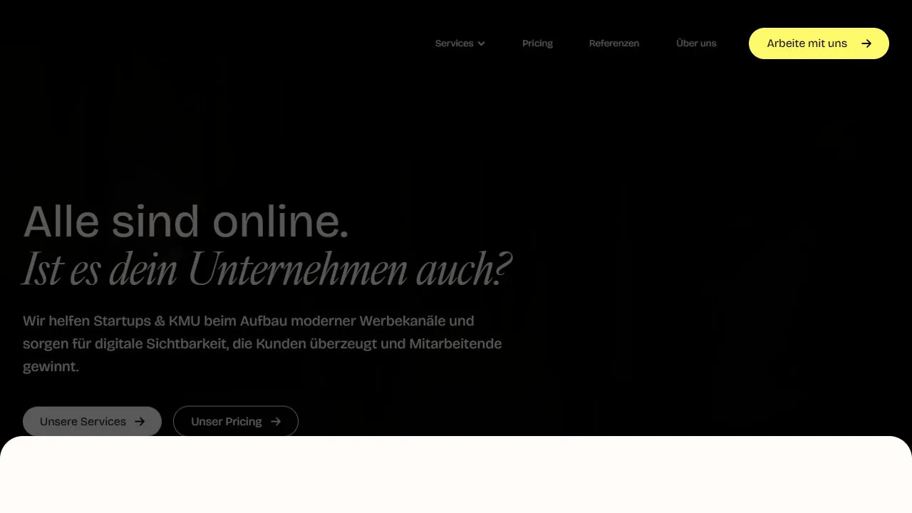 Screenshot of uovo GmbH