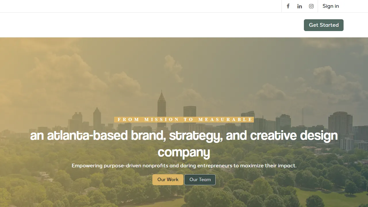 Screenshot of Valiant Marketing - Midtown Atlanta Creative Agency
