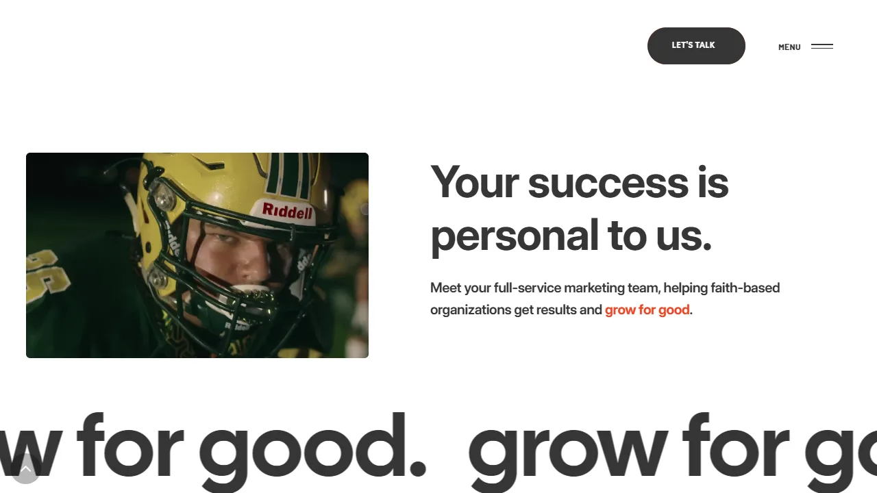 Screenshot of Vers Creative