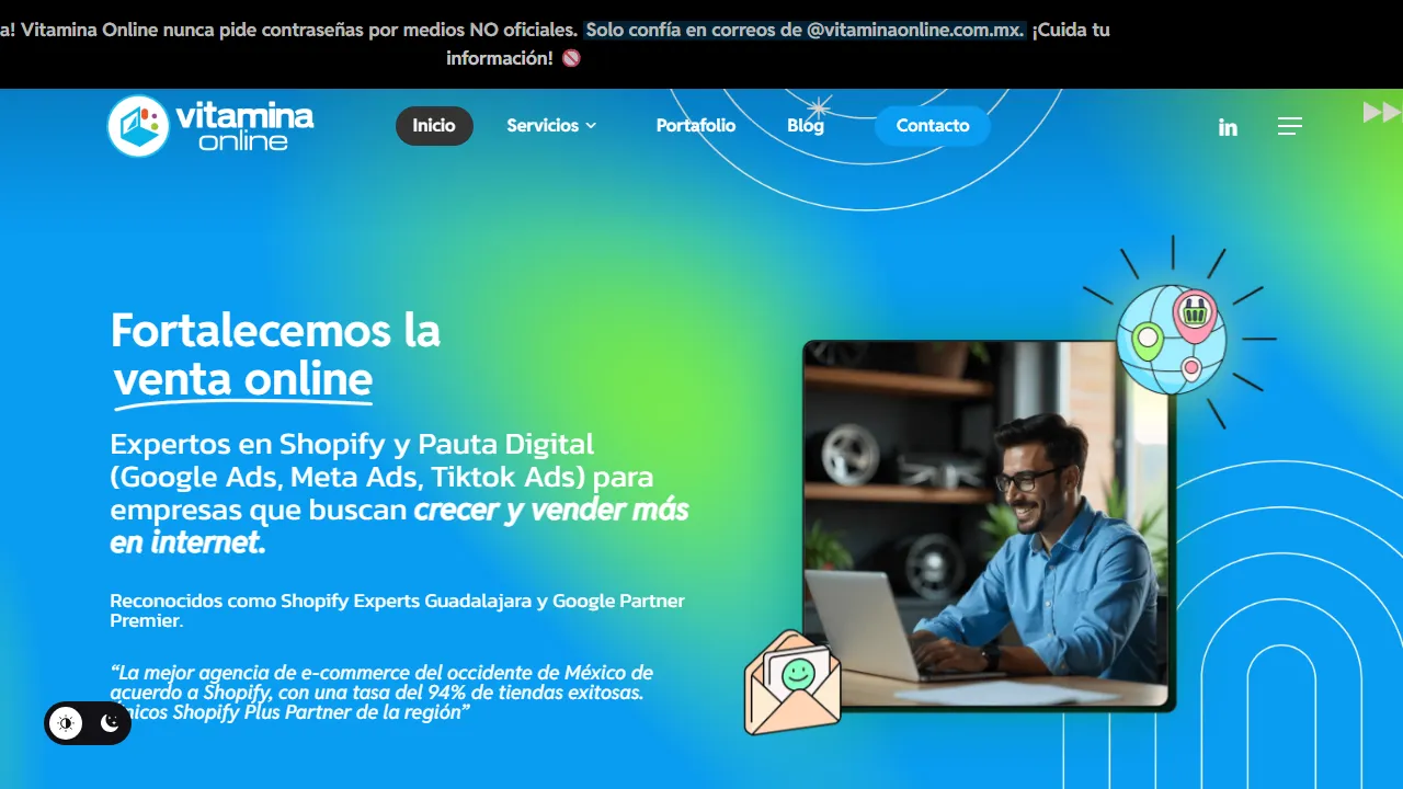 Screenshot of Vitamina Online