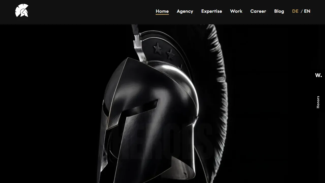 Screenshot of VON HELDEN UND GESTALTEN GmbH