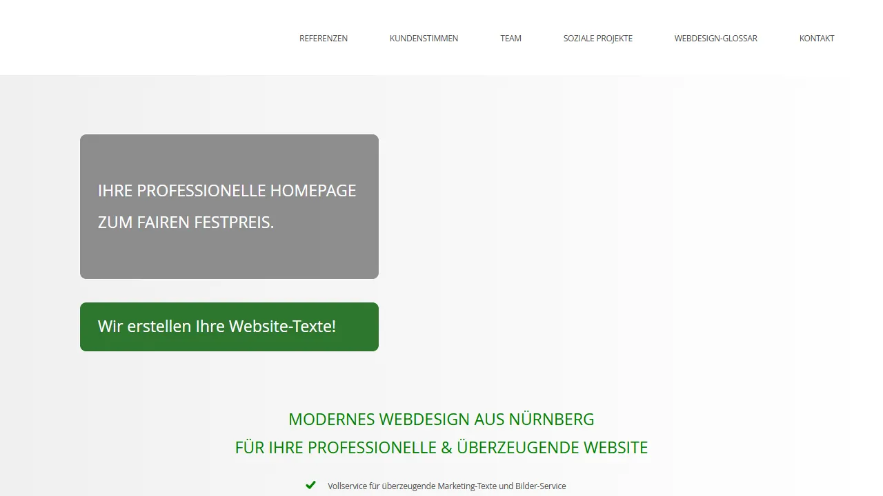 Screenshot of WEBDESIGN & MARKETING-AGENTUR Jürgen Häfner