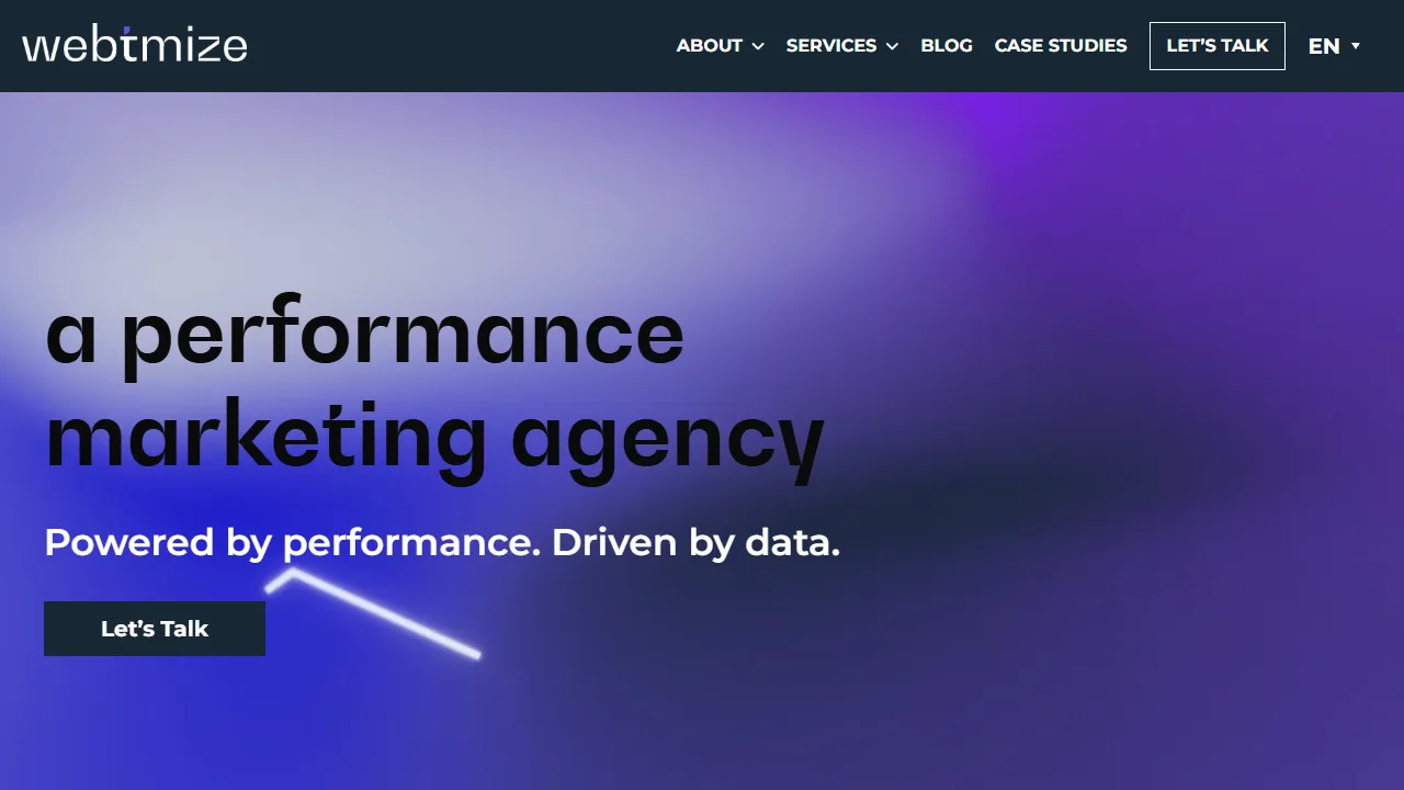 Screenshot of Webtmize