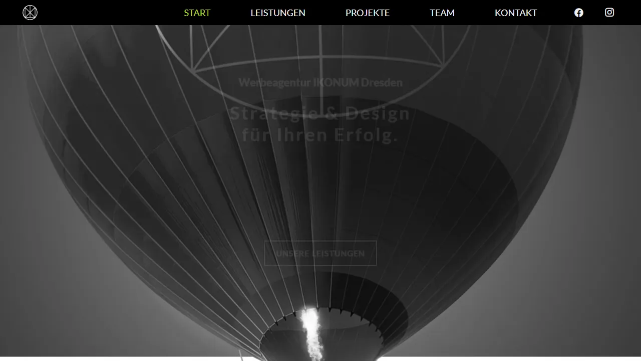 Screenshot of Werbeagentur IKONUM