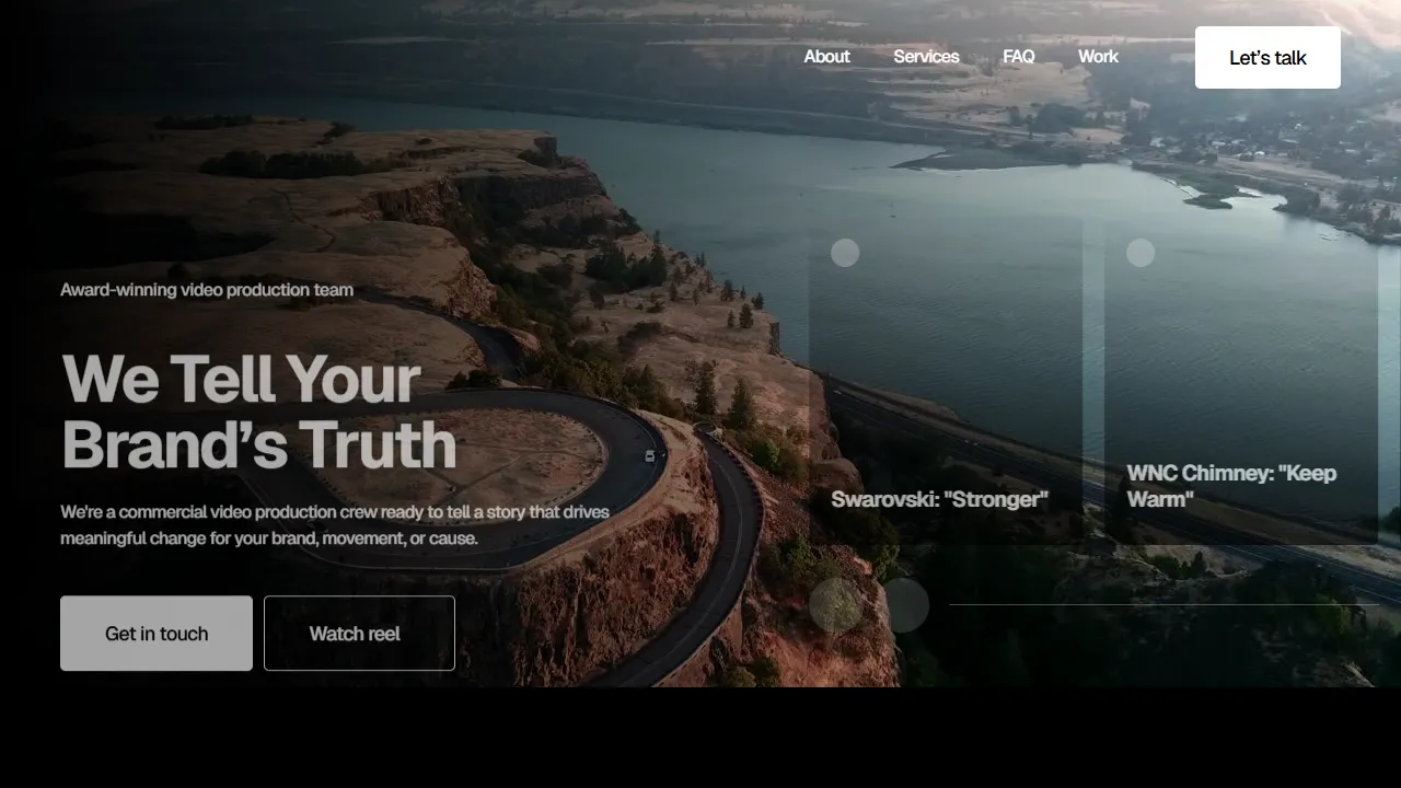 Screenshot of Wilbur Agency