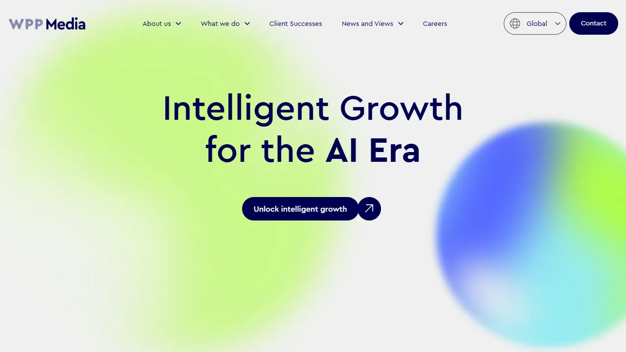 Screenshot of WPP Media Italia