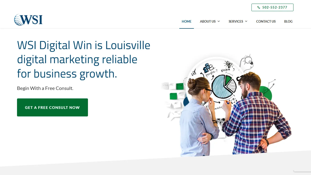 Screenshot of WSI Digital Win