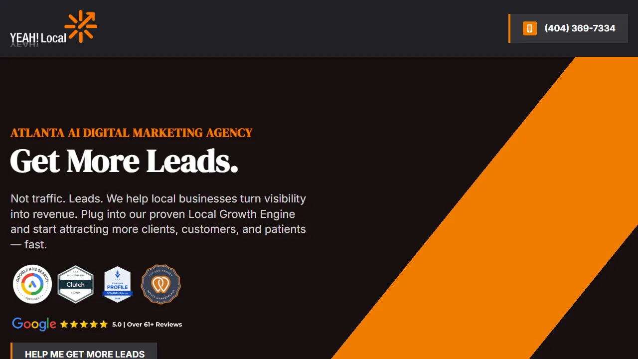 Screenshot of YEAH! Local