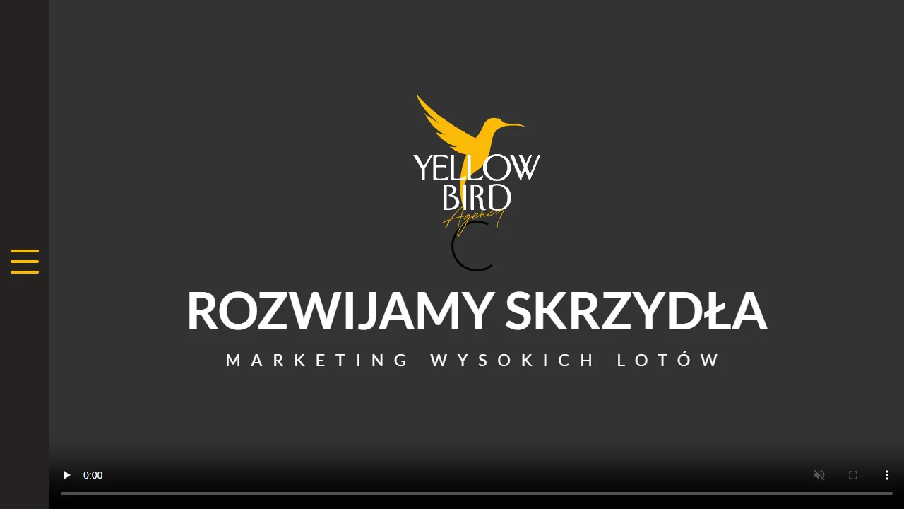 Screenshot of Yellow Bird Agency