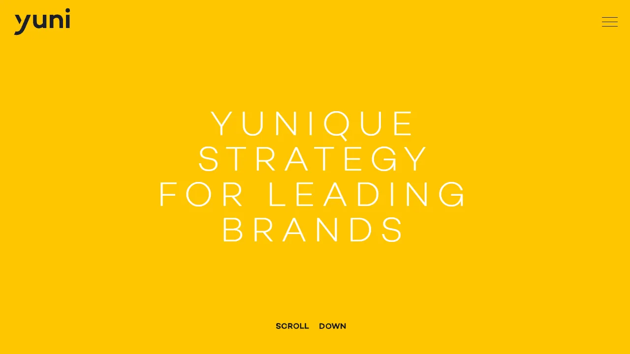 Screenshot of Yuni Kommunikation GmbH - Branding- und Kreativagentur